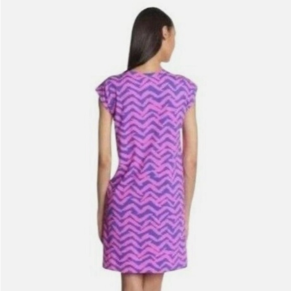Lilly Pulitzer Pink and Purple Sheath Mini Dress - Picture 2 of 9